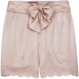 See by Chloe silk scallop shorts